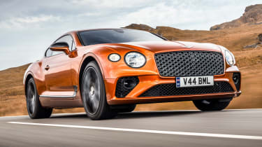 Bentley Continental GT Mulliner - front tracking